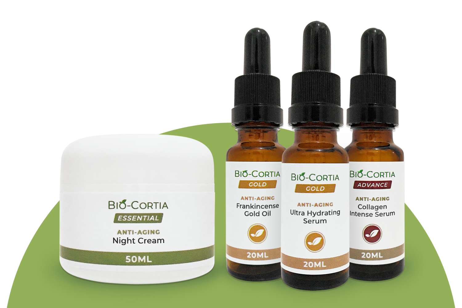 Bio-Cortia Anti-Aging Skincare & Beauty Products Carousel Banner